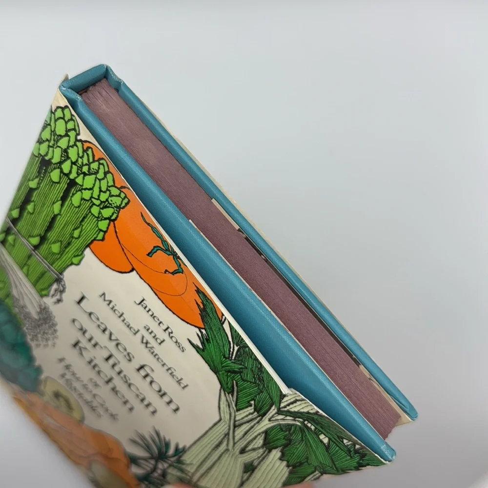 73' Leaves From Our Tuscan Kitchen‎ Italian Vegetables Cookbook 1st American Ed